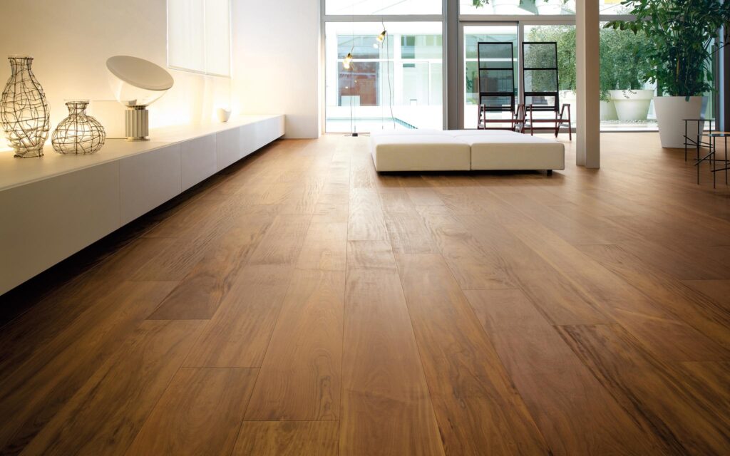 Posando Parquet - pavimento interno 1